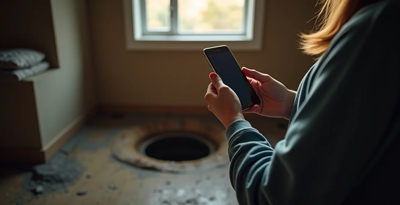 Système d'alerte intelligent pour pompe de puisard avec notification mobile