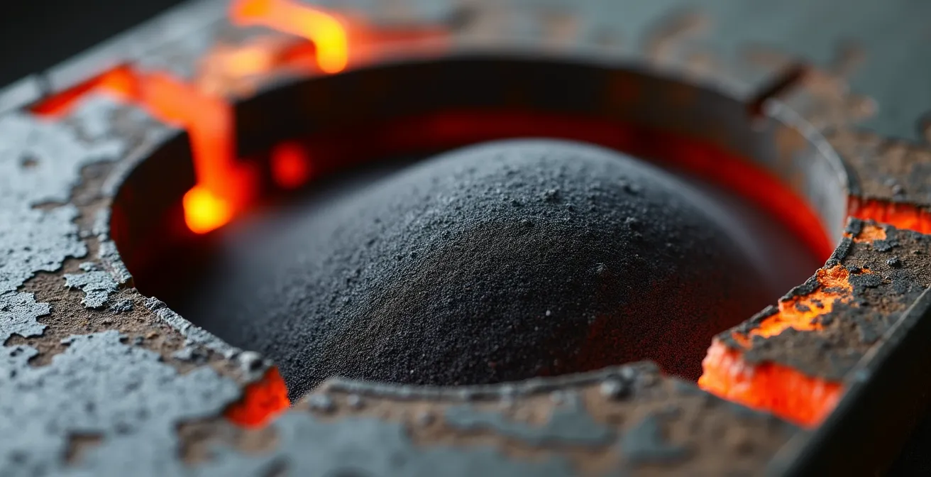 Démonstration du mécanisme d'un collier intumescent sur tuyau PVC en cas d'incendie